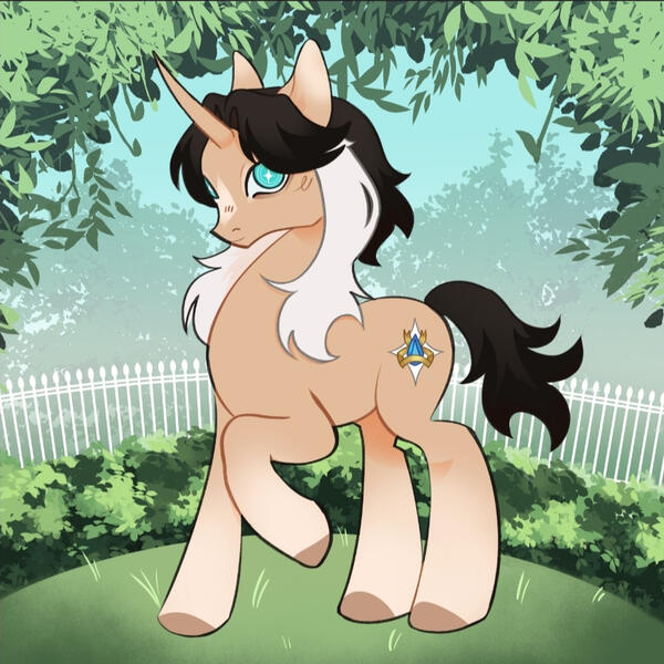 shaded fullbody + background